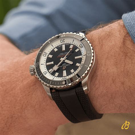 breitling superocean abyss white|superocean automatic 46 black steel.